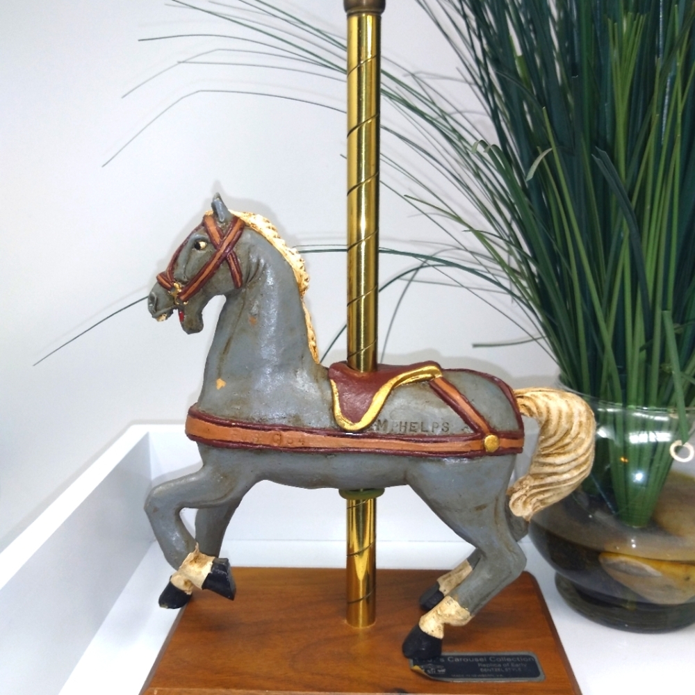 PJ's Carousel Collection Dentzel Style Horse - Picture 6 of 6